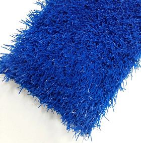 Искусственная трава Деко Color 20 мм (синяя)